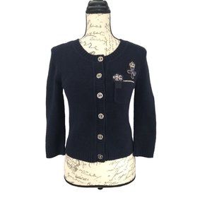 Cynthia Steffe Hong Kong School Girl Varsity Cargian Jacket wool blend size XS